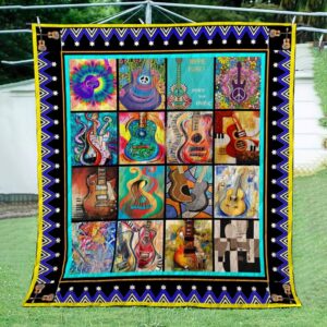 Guitar 3D Quilt  Quilt
